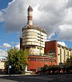 von Erich Mendelsohn entworfene „Energiestation“ der Textilfabrik „Rotes Banner“