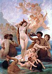 De geboorte van Venus, Bouguereau