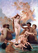 De geboorte van Venus, 1879, Musée d'Orsay, Parijs