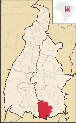 Paranã – Mappa