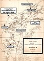 Annotated section of 1855 U.S. Coast Survey map of the upper Chesapeake Bay, Maryland, showing location of Finlay Farm ("Finlay") triangulation point on property of the Cub Hill House on Old Harford Road, Cub Hill, Maryland