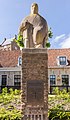 Oorlogsmonument 'As it nedich is'. Gemaakt door Jan van Luijn.