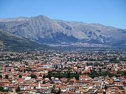 Skyline of Avezzano