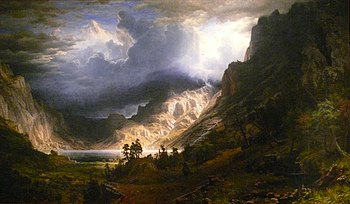 A Storm in the Rocky Mountains, Mt. Rosalie