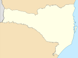 Florianópolis ubicada en Santa Catarina