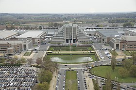 Une partie de Brussels Expo avec, au centre, le palais no 5.