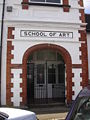 Falmouth School of Art - original building 1901 - Entrance.