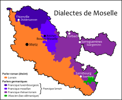 Mosella (dipartimento) - Localizzazione