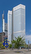 Eurotower, Frankfurt, Southwest view 20200419 1.jpg