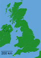 Location of Falmouth on map of the United Kingdom