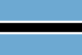 Bendera Botswana.