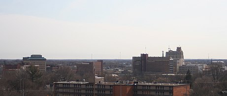 Flint, kota terbesar kelima belas di Michigan berdasarkan jumlah penduduk