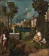 La tempestad, de Giorgione, 1507-1508.