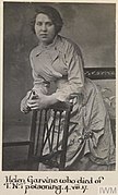 Helen Garvine, Munitions work. Died of TNT poisoning 04 August 1917.jpg