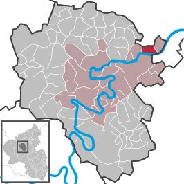 Kaart van Müden (Rijnland-Palts)