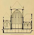 Querschnitt durch den Chor (Vincenz Statz, 1896)