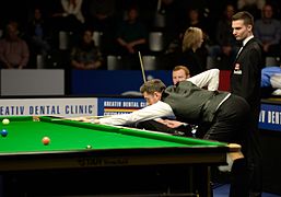 Mark Selby and Marcel Eckardt at Snooker German Masters (DerHexer) 2015-02-04 02.jpg