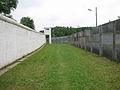 Preserved section of the "Little Berlin Wall" at Mödlareuth