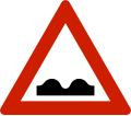 Uneven road