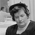 Olga Roebtsova circa 30 augustus 1957 (Foto: Wim van Rossem) geboren op 20 augustus 1909