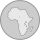 Médaille d'argent, Afrique
