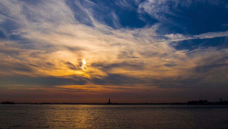 Statue of Liberty and Upper New York Bay