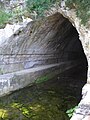 Tunnel in Villa Gregoriana at Tivoli