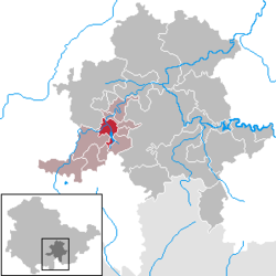 Unterweißbach – Mappa