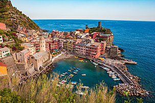 The Italian Riviera in Liguria