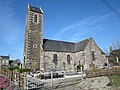 L'église Saint-Étienne. Le Mesnil-Hue.