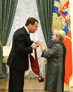 Награждение орденом «За заслуги перед Отечеством» I степени, 6 мая 2010 года, Кремль