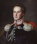 Överste Gustaf Magnus Armfelt iklädd omkring 1819.