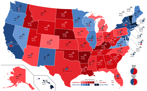 Popular vote by states