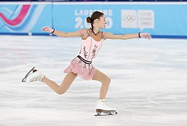 2020-01-11 Women's Single Figure Skating Short Program (2020 Winter Youth Olympics) by Sandro Halank–450.jpg