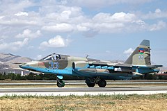 Su-25 der Aserbaidschanischen Luftwaffe