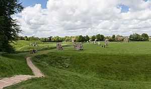 Avebury và ngôi làng