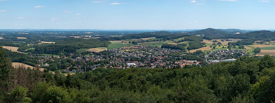 Borgholzhausen vom Luisenturm