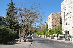 Yehuda Burla Street, Nayot