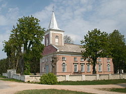 Die kerk van Būtingė dateer uit die jaar 1924