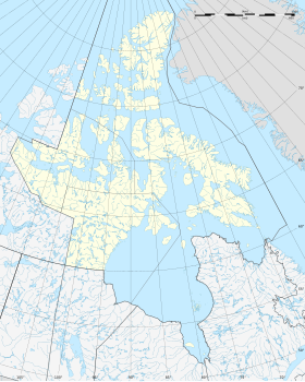 Río Back ubicada en Nunavut