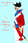 régiment de Courten de 1776 à 1786