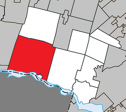 Location within Argenteuil RCM