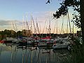 Jachthaven bij de Northeimer Seenplatte