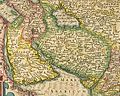 1610 Hollandalı haritacı Jodocus Hondius Baktriya ve Gürcistan’ı İran sınırları içinde göstermektedir