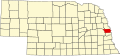 State map highlighting Douglas County