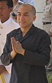 Norodom Sihamoni op 11 februari 2007 geboren op 14 mei 1953