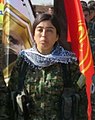 Rojda Felat, commandante au sein des YPG, YPJ et FDS.