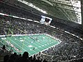 Das SAP Center während eines Arena-Football-Spiels der San Jose SaberCats (Juni 2007)