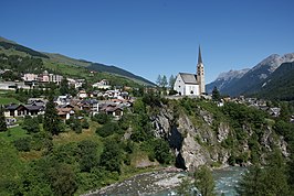 Zicht op Scuol