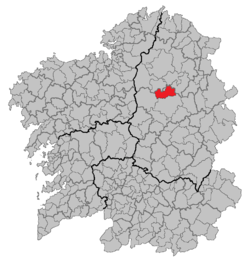 Location of Outeiro de Rei